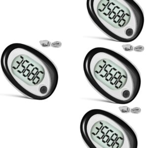 INOOMP Walking Pedometer Portable Step Counter Walking Step Counter Simple Step Counter Pocket Pedometer
