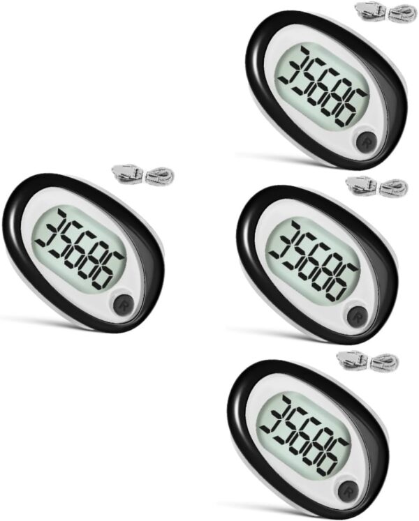 INOOMP Walking Pedometer Portable Step Counter Walking Step Counter Simple Step Counter Pocket Pedometer