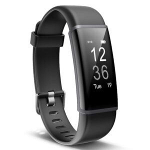 KALINCO Fitness Tracker with Heart Rate Monitor, Activity Tracker with Pedometer, Sleep Tracking, Calorie and Step Counter Watch, Call and Message Alert for Men Women