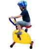 Kids Exercise Bike Fun and Fitness Exercise Equipment, Adjustable Resistance and Seat Height Kid Stationary Bike, for Boys Girls Ages 3-8 Year Old