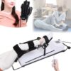 Knee Rehabilitation Equipment, CPM Machine with Wireless Remote Control&workout Gloves, Lower Limb Traction Machine Leg Training Device, 0-120° Adjustable Exercise...