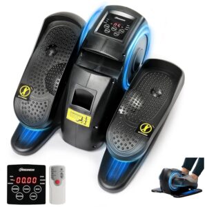 Ktaxon Electric Elliptical, Elliptical Machine Under Desk Elliptical with Remote Control, LCD Display, 5 Speed Adjustment, 3 Automatic Mode, 100% Assembled and Silent Running