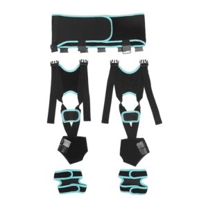 Leg Correction Belt, Polyurethane Leg Corrector Strap, High Elasticity Straighten Beauty O X Type Leg Correction Bandage for Adults(L)