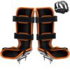 Leg Support for Motorized Pedal Exerciser and Electric Mini Exercise Bike,Universal Soft Splint and Pedals 1 Pair Each,Gray