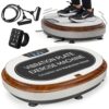 LifePro RelaxaVibe Vibration Plate Exercise Machine - Vibration Platform for Circulation & Metabolism Boost - Elegant Living-Room Vibration Machine - Whole Body Vibration Plate...
