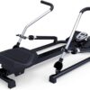 MaGiLL Home Rowing Machine Household Hydraulic Multi-Function Rowing Machine, Adjustable Fitness Rowing Machine, Rotation Fitness Exercise Equipment