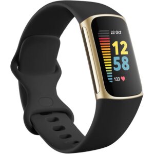 Maledan Compatible with Fitbit Charge 5 Bands/Charge 6 Bands Women Men, Soft Waterproof Replacement Strap Sport Wristbands for Fitbit Charge 5/Charge 6 Fitness Tracker, Large,...