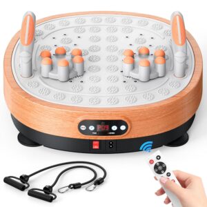 MERACH Vibration Plate Exercise Machine，Vibration Plate for Lymphatic Drainage Massager， Whole Body Vibration Plate Machine Helps Weight Loss，Gifts for Men and Women