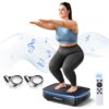 MERACH Vibration Plate Exercise Machine ,Vibration Plate for Lymphatic Drainage, Relieve Pain and Help Sleep, Fat Burning and Weight Loss for Women, Men, Seniors