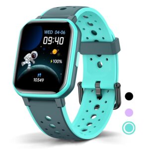 MgaoLo Kids Smart Watch for Boys Girls,Games Fitness Tracker with Heart Rate Sleep Monitor,20 Sport Modes Activity Tracker with Pedometer Steps Calories Counter for Android iPhone