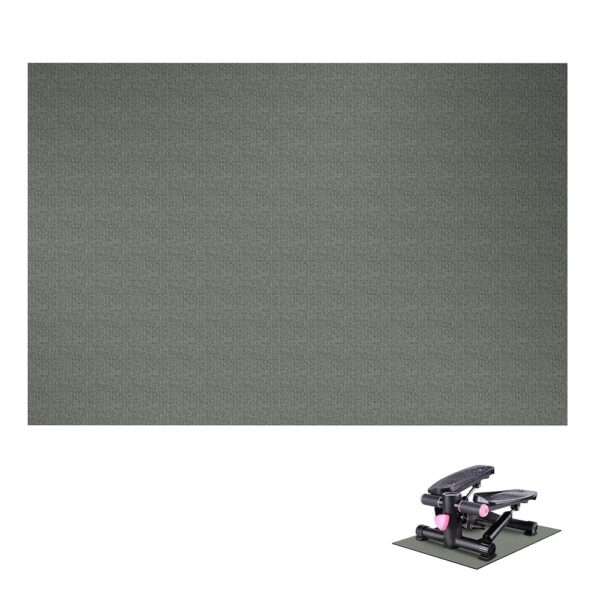Mini Stair Stepper Mat, (Dark Gray) Stepper Mat Home Exercise Equipment Mat, Fitness Mat Mini Mini Stepper Floor Mat Floor Protector