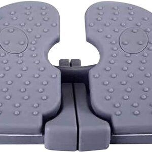 Mini Stepper Exercise Machine Durable Stepper Fitness Step Swing Stepper Folding Colorful Foot Peddle Physical Therapy Leg Exercisers Foot Training Fitness Stovepipe Machine for...