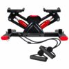 Mini Twist Stepper with LCD Display, Dual Resistance Bands for Home Fitness, Compact and Quiet Foot Stepper Machine, Supports 300 LBS, Perfect for Cardio Workouts