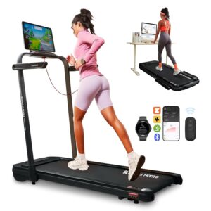 Mobvoi Home Treadmill SE 3 in 1 Folding Treadmill Walking Pad 2.5 HP Compact Portable Under Desk Running Walking Machine with Remote Control LED Display for Home Office 265 LBS...
