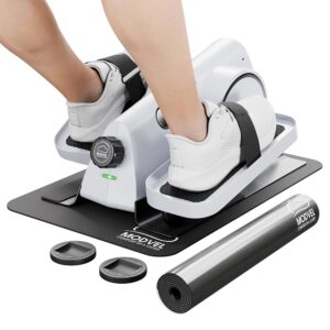 MODVEL Seated Under Desk Elliptical Machine for Home Workout, Mini Elliptical, Desk Bike Pedal Exerciser, Whisper Quiet, Under Desk Pedal Exerciser w/Adjustable Resistance & LCD...