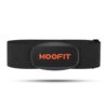 moofit Heart Rate Monitor Chest Strap Bluetooth/ANT+ Waterproof HR Monitor Chest Strap Heart Rate Monitor Compatible with Peloton, Rouvy, TRX, Elite HRV, Peloton, Strava, DDP Yoga