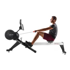 New 2023 Rowing Machine, SR550 Sole Fitness Rower, Foldable Rowing Machines for Home Use, Bluetooth, Touch Screen, Heart Monitoring, Air & Magnetic Resistance Row Machine,...