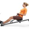 Niceday Hydraulic Rowing Machine, Rowing Machine for Home, Foldable Rowing Machine with 16-Level Resistance, 300LBS Weight Capacity and Adjustable Phone Holder Tube