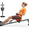Niceday Rowing Machine, Hydraulic Rower Machine with 16 Resistance Levels, 300LBS Loading Capacity
