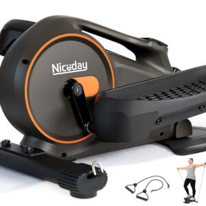 Niceday Under Desk Elliptical, Manual Quiet Elliptical, Foot Pedal Exerciser, Mini Elliptical Machines for Home Use, Portable Foot &Leg Pedal Exerciser, Exerciser for Seniors,...