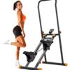 Niceday Vertical Climber, Stair Climber for Full-Body Workout, Compact & Foldable Cardio Exercise Stepper Machine with Extended Step Range, Adjustable Handlebar & Pedals, 300LBS...