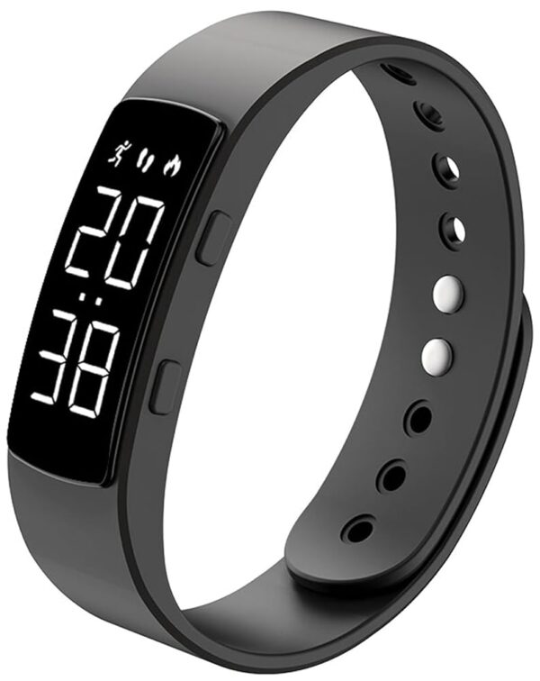 Non Bluetooth Fitness Tracker Pedometer Watch Step Counter Activity Tracker Sleep Monitor Alarm Clock Stopwatch Digital Waterproof Fitness Watch for Men Women