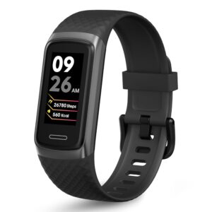 OCTANDRA Active 2 VeryFit Fitness Tracker Heart Rate SpO2 Blood Oxygen Saturation Sleep Monitor Step Counter Pedometer IP68 Waterproof Activity Running Smart Watches for Men...
