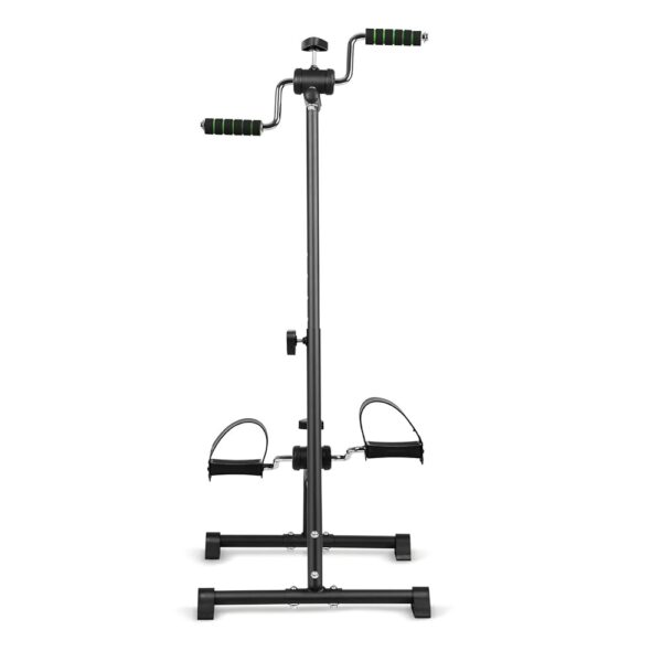 Pedal Exercise Bike for Seniors, Hand Arm Leg and Knee Peddler Adjustable Fitness Equipment for Elder, Elderly Home Pedal Exercise Bike for Total Body Home Gym Workout