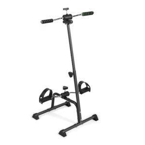 Pedal Exerciser Bike Hand Arm Leg and Knee Peddler, Elderly Exercise Bike, Adjustable Fitness Equipment for Seniors, Elderly Home Pedal Exercise Bike for Total Body