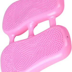 Pedal Exerciser Home Exercise Machine Stepper Exercise Machine Step Platform Trainer Fitness Tool Climbing Machines Home Stepper Fitness Equipment Leg Stepper Gym Workout Pink PVC