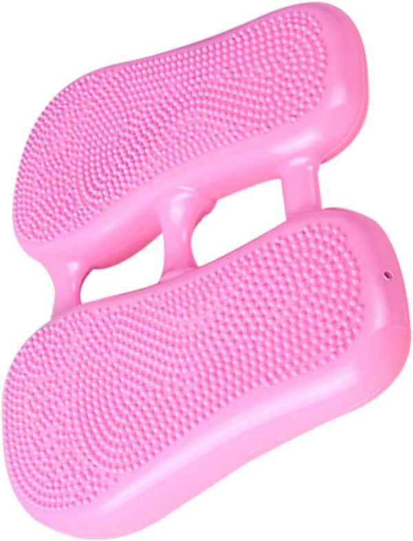 Pedal Exerciser Home Exercise Machine Stepper Exercise Machine Step Platform Trainer Fitness Tool Climbing Machines Home Stepper Fitness Equipment Leg Stepper Gym Workout Pink PVC