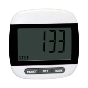 Pedometer for Walking Accurate Step Counter Simple Clip on with Digital Display Electronic Pedometer Step Counters for Men Women Jogging, Black