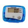 Pedometer for Walking Portable Daily Target Monitor Comfortable Step Counters Step for Running Climbing Outdoor Activities, Blue