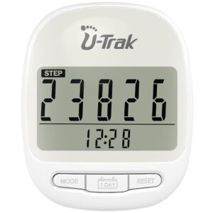 Pedometer for Walking Simple Step Counter Accurate Step Tracker Pedometer Clip On with 7 Days Memory Distance Miles/Km, Calorie Counter, Clock, Exercise Time for Men Women Kids...