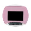 Pedometer for Walking Steps and Miles Pedometers Clip on for Seniors Large Display Step Counter for Walking for Women, Calories Burned Fitness Tracker for Walking Running Pink