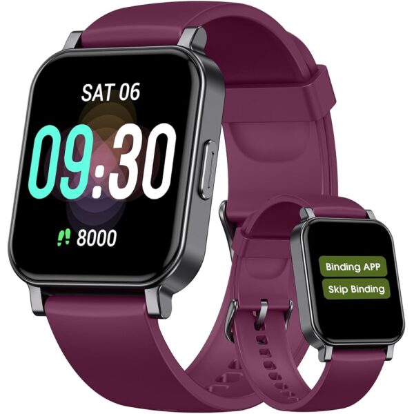Pedometer Watch Senior Friendly No App/Phone Required, Waterproof Fitness Tracker Watch with Step Counter Calories/Sleep Tracker for Walking Running for Men Women