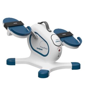 PhysioPedal® Arm & Leg Pedal Exerciser, Dual Mode, 8 Motorized Speeds, 5 Adjustable Resistance Levels, LCD Display, Magnetic Remote, to Enhance Mobility, Recovery, Joint Health