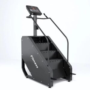 POKSAUAE Stepmill Exercise Machine Staircase Machine Cardio and Lower Body Workouts with 15 Resistance Levels, Carrying 440 pounds, 15-164 Steps/Minute