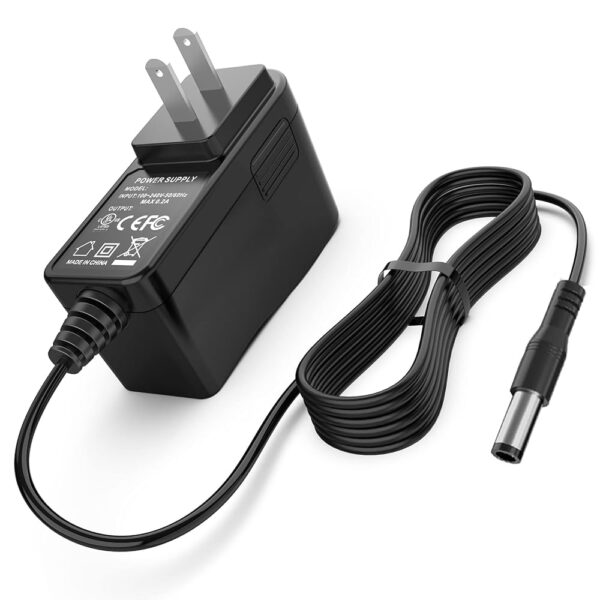 Power Cord for ProForm Elliptical Smart Strider 390 395 475 510 E, 480 490 500 600 LE, 400 700 510 EX, Cardio Cross Trainer Exercise Bike Charger Cable Cord