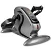 Ps mini exercise bike electric pedal exerciser with remote indoor under table bicycle pedal exerciser for hands, arms, knees, legs physical recovery exercise equipment hawker...