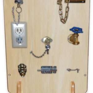 Rehabilitation Advantage Wood Manipulation Activity Board