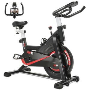 RELIFE REBUILD YOUR LIFE Exercise Bike Indoor Cycling Bike Fitness Stationary All-inclusive Flywheel Bicycle with Resistance for Gym Home Cardio Workout Machine Training New...