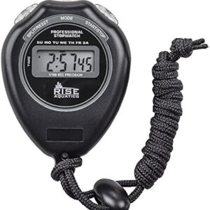 Rise Elite Team Stopwatch Color: Black