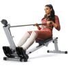 Rowing Machine for Home Use, Row Machine Rower with Adjustable Resistance, Hyper-Quiet Rower Machine Supports 300LBS…