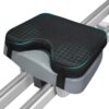 Rowing Machine Seat Cushion, MERACH Rower Seat Cushion, 2 Strap Fixation, Custom Memory Foam, Washable Cover, Ideal for Concept2 and Other Rowing Machines - Rower Accessories...