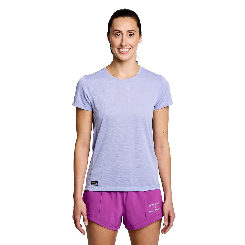 Saucony Women's Stopwatch Short Sleeve Saucony Women's Stopwatch Short Sleeve