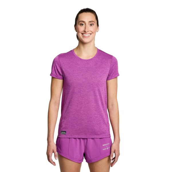 Saucony Women's Stopwatch Short Sleeve