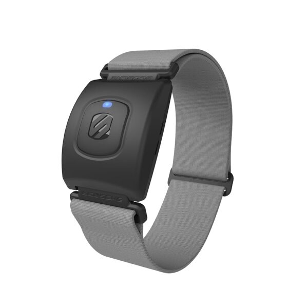 Scosche Rhythm R+2.0: Waterproof/Dustproof Armband with ANT+ & BLE Bluetooth Smart for Hyper Accurate Workout Heart Rate Monitoring with Wahoo, Peloton, LED Monitor, DDP Yoga,...