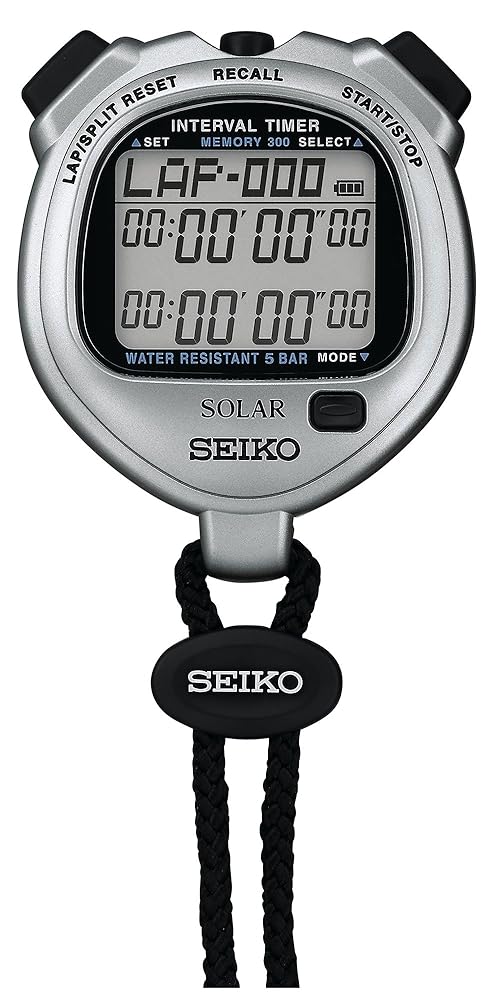 Seiko Soler Interval Timer SVAJ101 f (Stylish Silver) Seiko Soler Interval Timer SVAJ101 f (Stylish Silver)