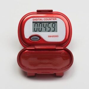 SM-2000 Step Pedometer (color: RED)